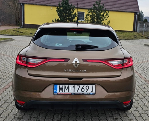 Renault Megane cena 42900 przebieg: 106849, rok produkcji 2016 z Skała małe 352